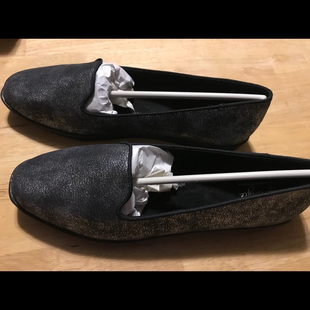 Soft Style by Hush Puppies Faline Blk Mist Loafer